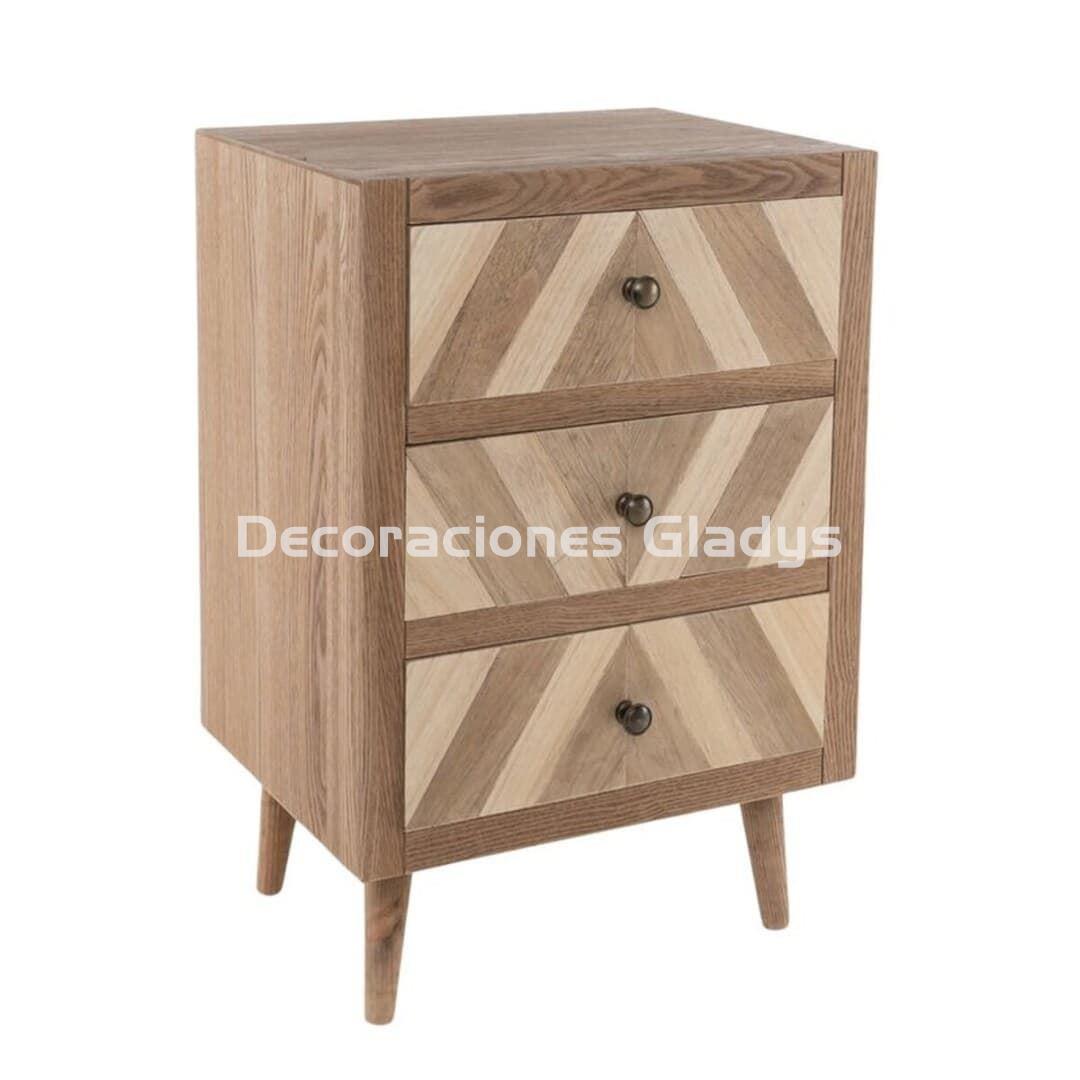 MESITA 3 CAJONES STRUKTURA - Imagen 1