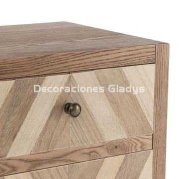 MESITA 3 CAJONES STRUKTURA - Imagen 2