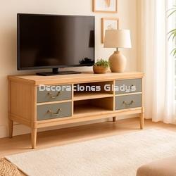 MUEBLE TV 4 CAJONES CAMBRIDGE - Imagen 1