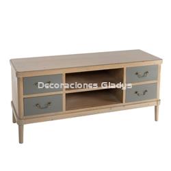 MUEBLE TV 4 CAJONES CAMBRIDGE - Imagen 2