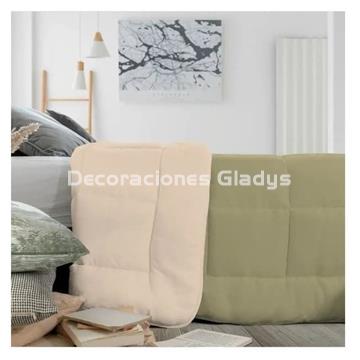 NÓRDICO CALIFORNIA 350 BICOLOR VERDE LINO & BEIGE CLARO - Imagen 2