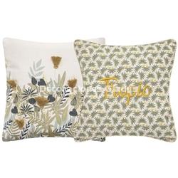 PACK 2 COJINES PALMA 185277 - Imagen 1