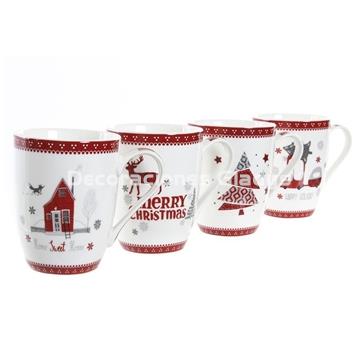 PACK 4 TAZAS NAVIDAD 3750 - Imagen 1