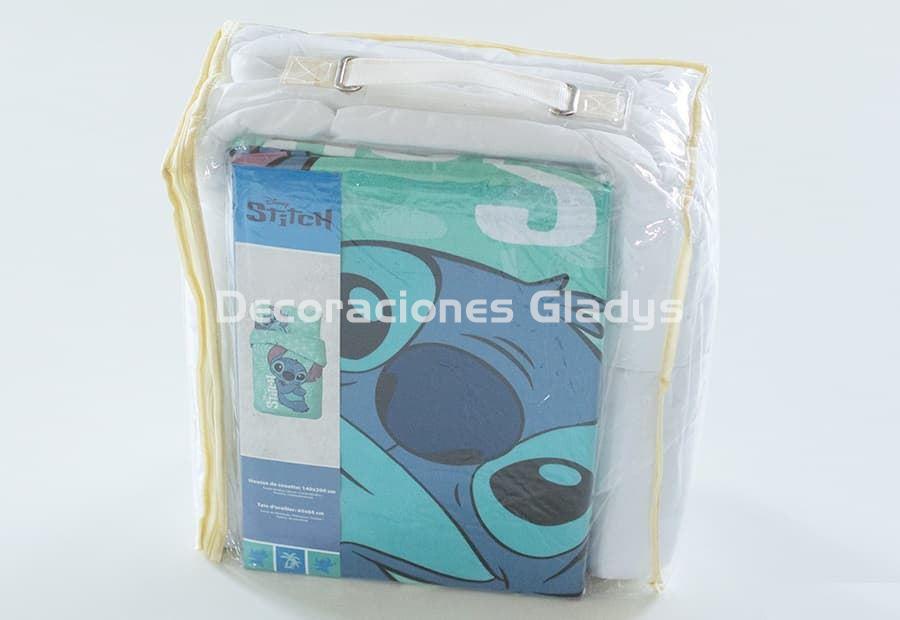 PACK FUNDA NORDICA + RELLENO LILO & STITCH AGUA - Imagen 2