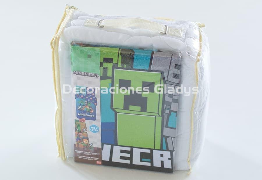 PACK FUNDA NORDICA + RELLENO MINECRAFT - Imagen 2
