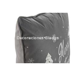 PACK FUNDAS COJIN NAVIDAD GRIS - Imagen 2
