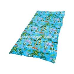 PAREO PLAYA ESTAMPADO CON RIZO  SAFARI VINTAGE - Imagen 2