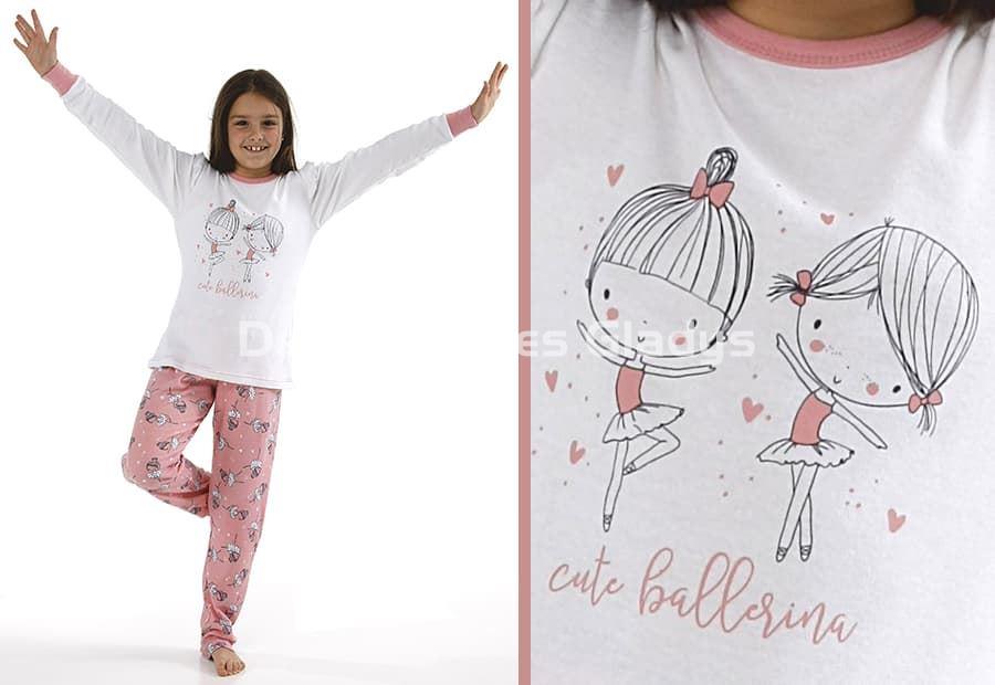 PIJAMA NIÑA BALLERINA - Imagen 1