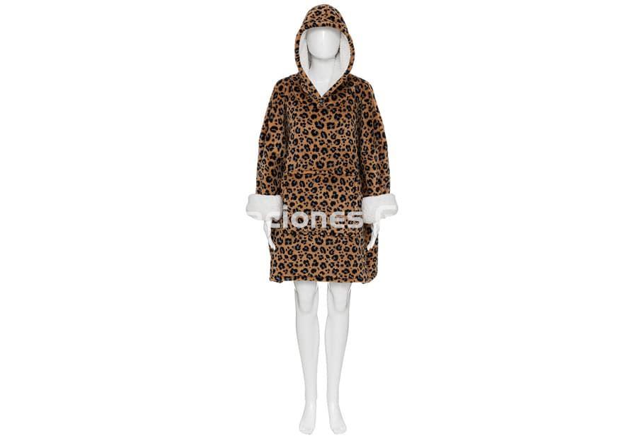 PLAID SUDADERA LEOPARDO - Imagen 2