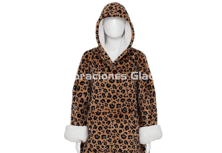 PLAID SUDADERA LEOPARDO - Imagen 3