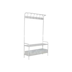 RECIBIDOR METAL  BLANCO - Imagen 1