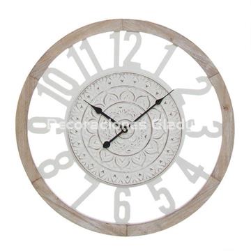 RELOJ  MADERA VINTAGE - Imagen 1