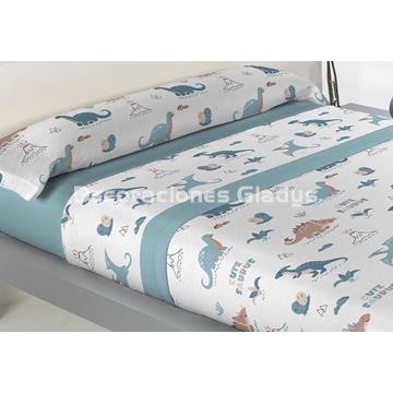 SABANA CORALINA CUTE SAURUS - Imagen 1