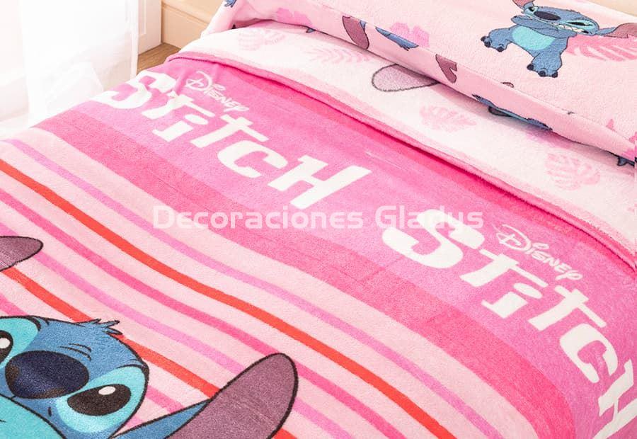SABANA CORALINA LILO&STITCH FLOWERS - Imagen 2
