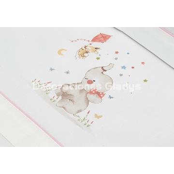 SABANA CUNA ELEFANTE - Imagen 2