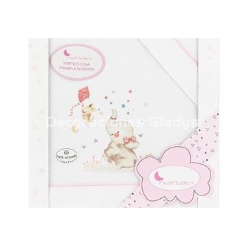 SABANA FRANELA ELEFANTE - Imagen 1