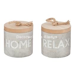 SET 2 VELAS  HOME&RELAX - Imagen 1