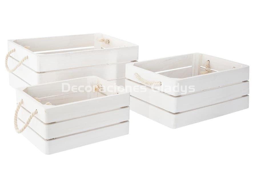 Caja Decorativa de madera Atmosphera - Caja de almacenaje