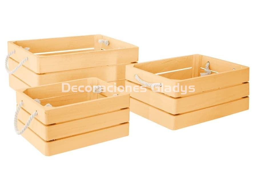 Caja Decorativa de madera Atmosphera - Caja de almacenaje