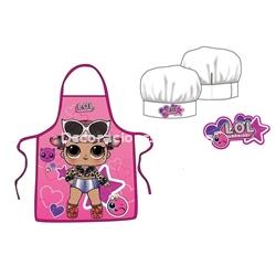 SET DELANTAL Y GORRO LOL SURPRISE - Imagen 1