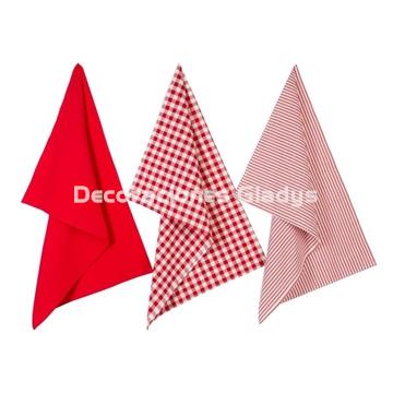 SET PAÑOS ROJO 146139 - Imagen 1