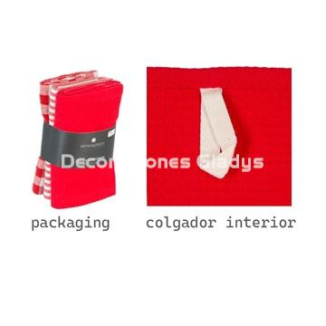 SET PAÑOS ROJO 146139 - Imagen 2