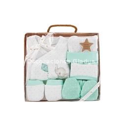 SET REGALO 5 PCS ELEFANTITO MENTA - Imagen 1