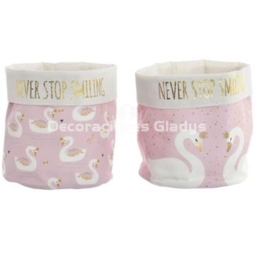 SETS 2 CESTAS CISNE - Imagen 1