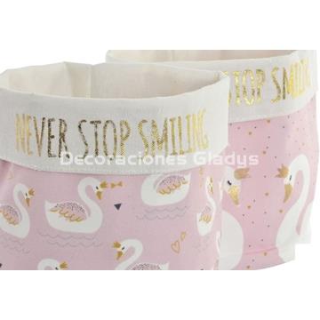 SETS 2 CESTAS CISNE - Imagen 2