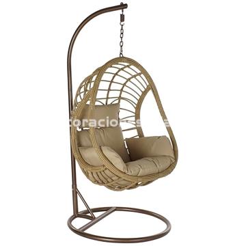 SILLON COLGANTE RATAN SINTETICO - Imagen 1