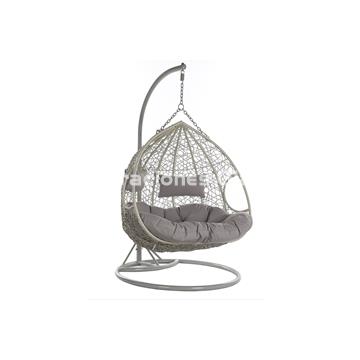 SILLON RATAN SINTETICO MAX, DOBLE - Imagen 1