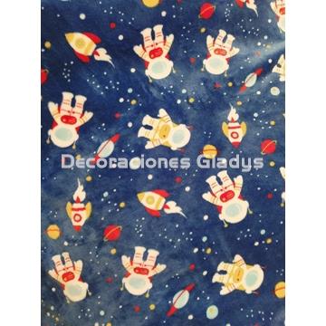 TEJIDO CORALINA ASTRONAUTA - Imagen 1