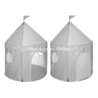 TIENDA PLEGABLE POP UP GRIS - Imagen 2