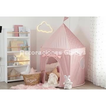 TIENDA PLEGABLE POP UP ROSA - Imagen 1