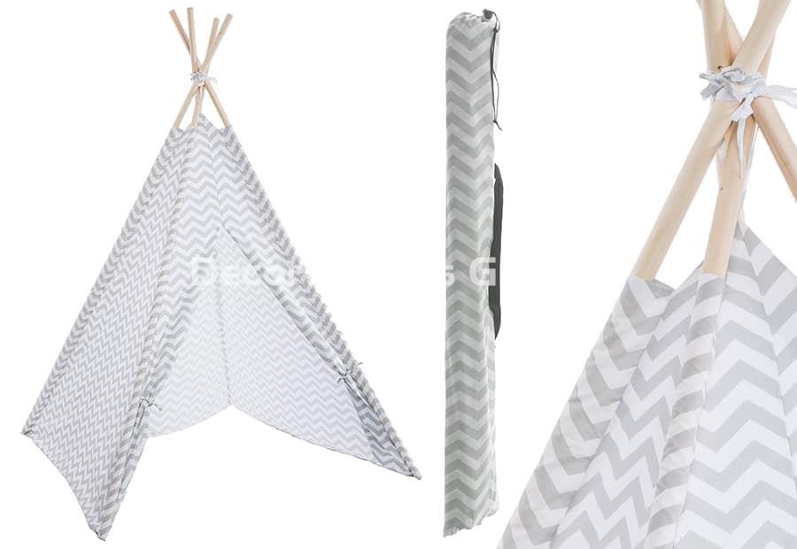 TIPI DECORATIVO GRIS 127176 - Imagen 2