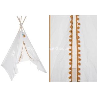 TIPI POMPONETES WAPI BLANCO - Imagen 2