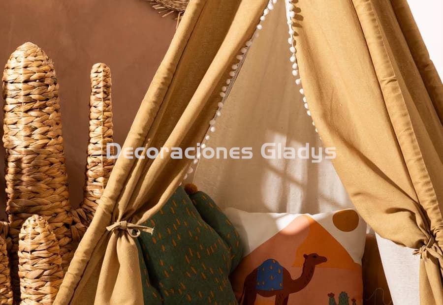 TIPI POMPONETES WAPI OCRE - Imagen 2