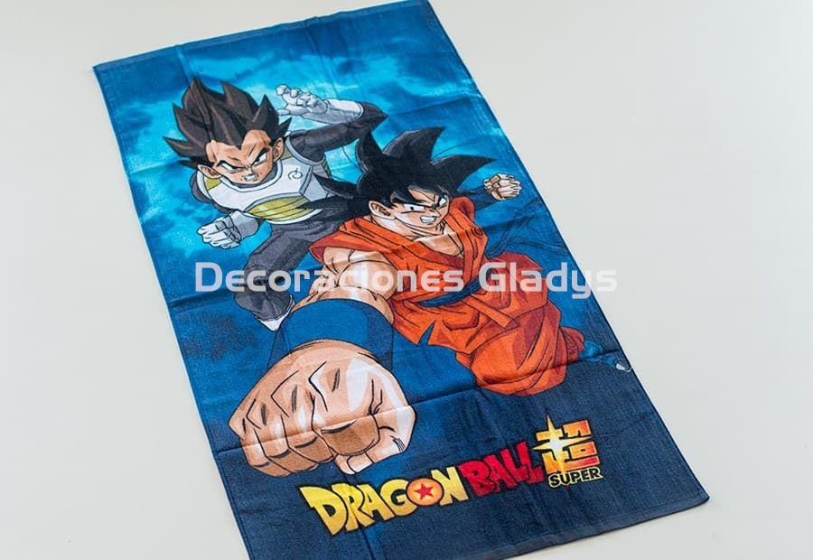 TOALLA PLAYA DRAGON BALL GOKU-VEGETA - Imagen 1