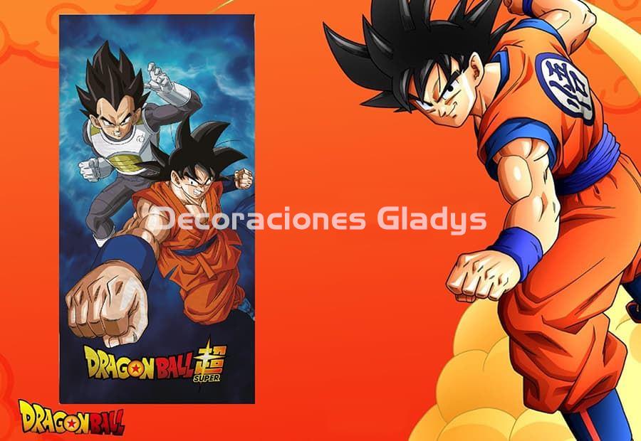 TOALLA PLAYA DRAGON BALL GOKU-VEGETA - Imagen 2