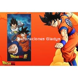 TOALLA PLAYA DRAGON BALL GOKU-VEGETA - Imagen 2