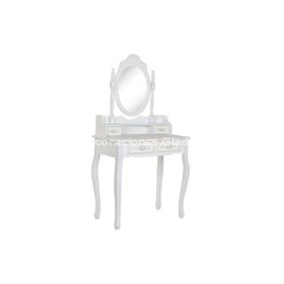 TOCADOR MDF ESPEJO  BLANCO - Imagen 1