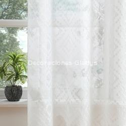 VISILLO COCINA JACQUARD CRUDO - Imagen 2