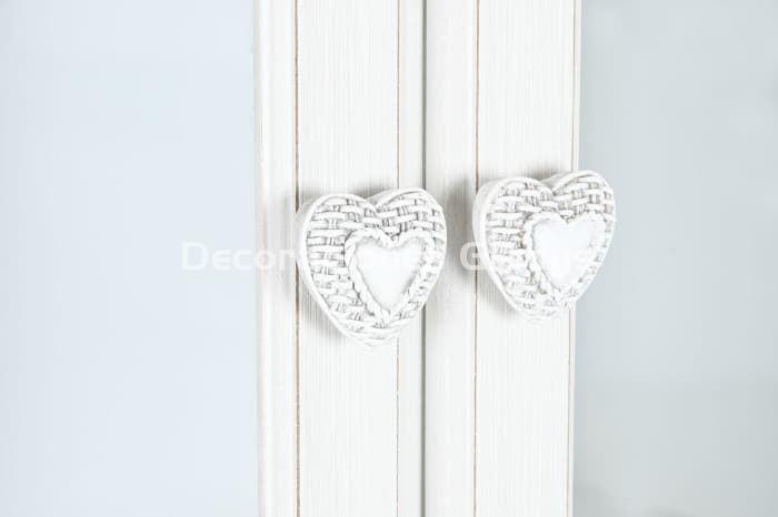 VITRINA MADERA CRISTAL  BLANCO - Imagen 5